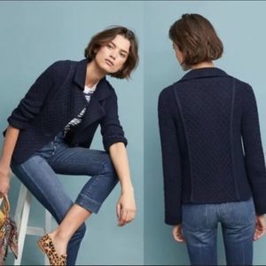 MAEVE Cardigan Navy Size M one button